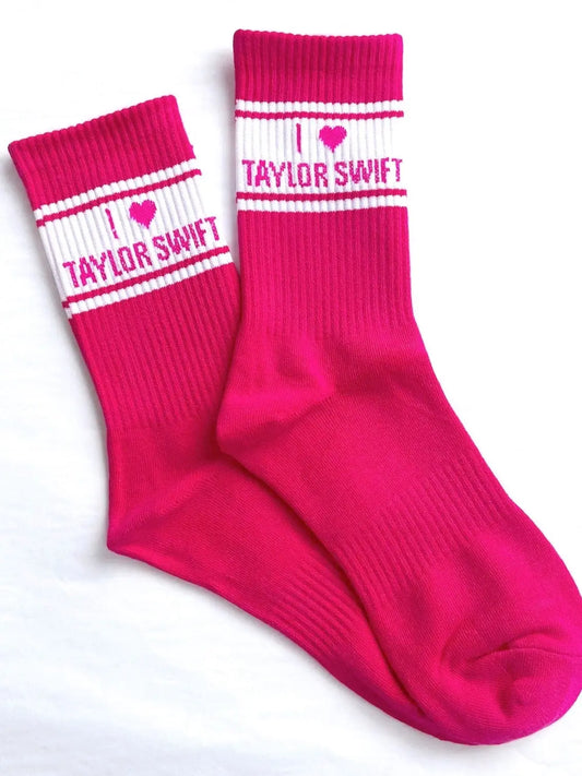 Taylor Swift Socks-I HeartTaylor Swift