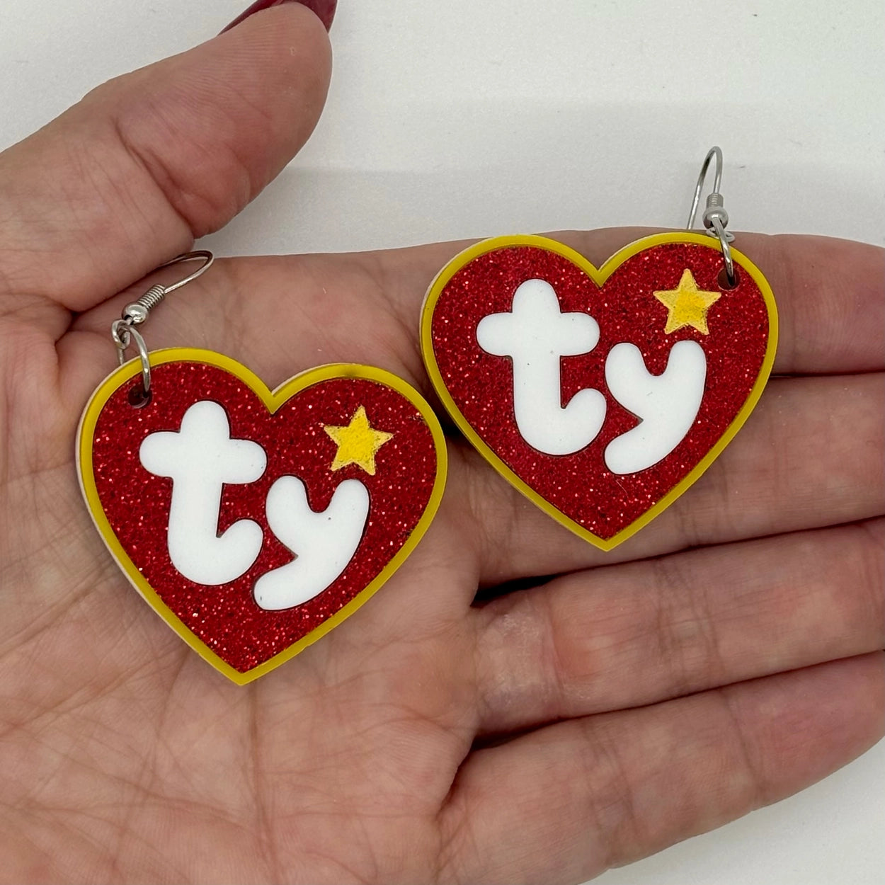 Ty Tag Earrings