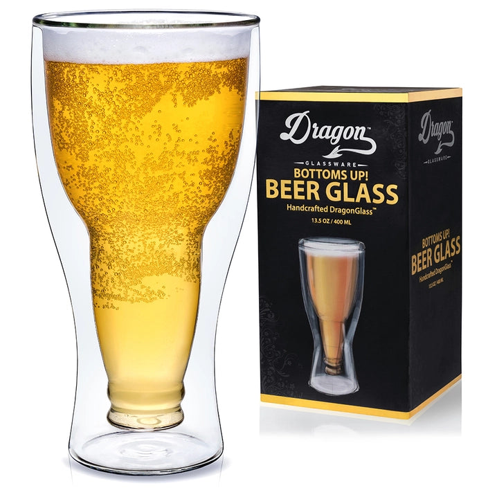 Upside Down Beer Glass