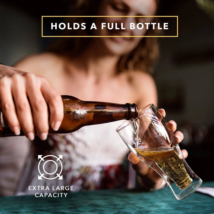 Upside Down Beer Glass