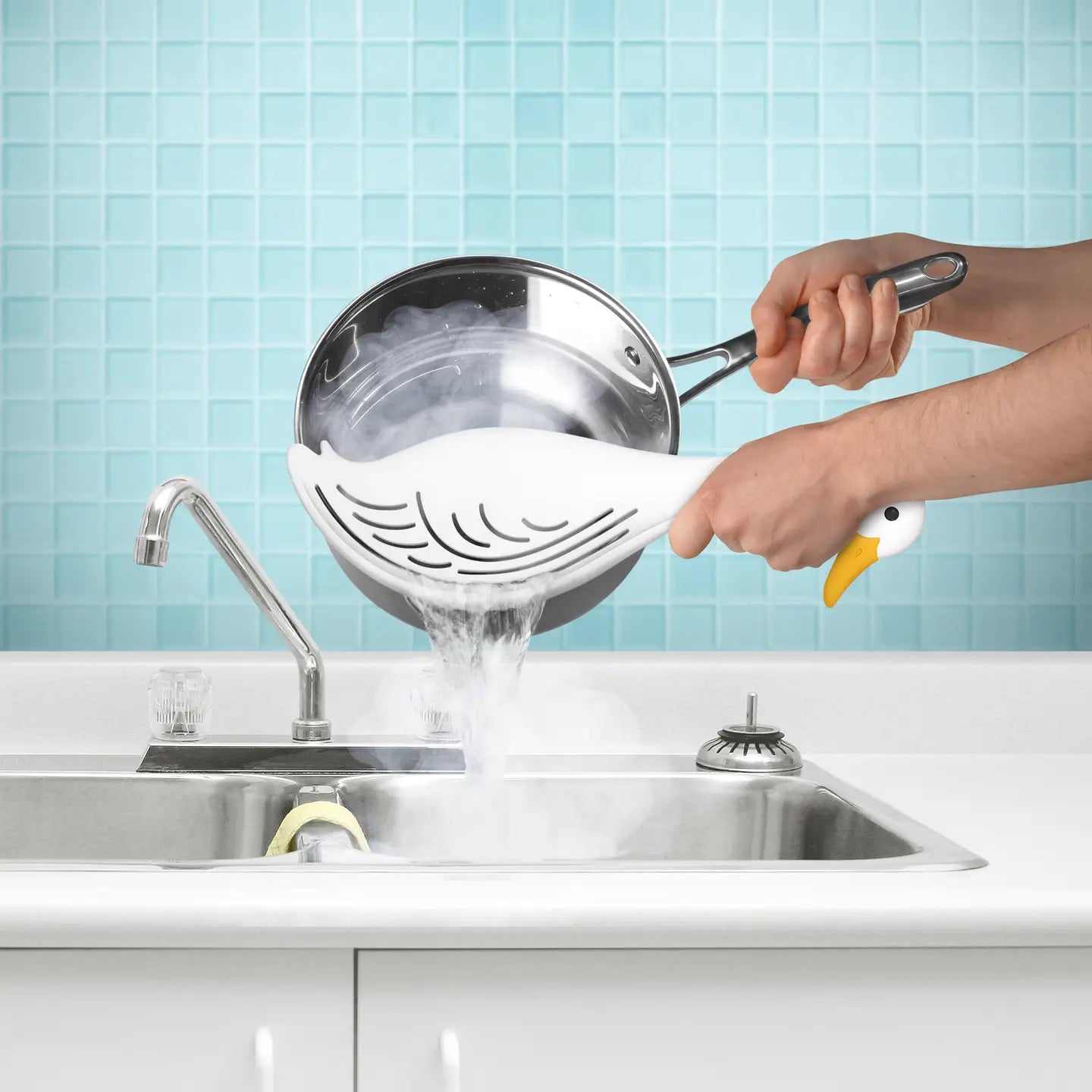 Water Fowl- Silly Goose Pot Strainer