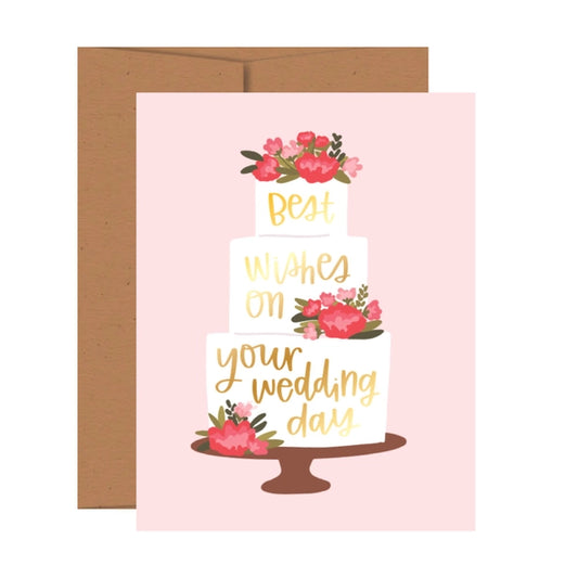 Wishes On Wedding Day Card