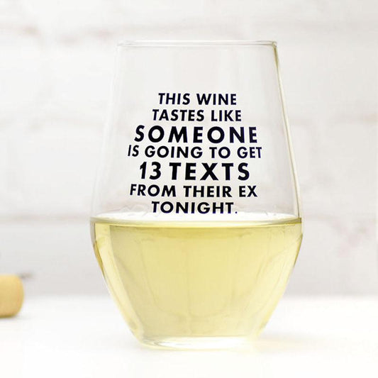 Wine Glass-13 texts 