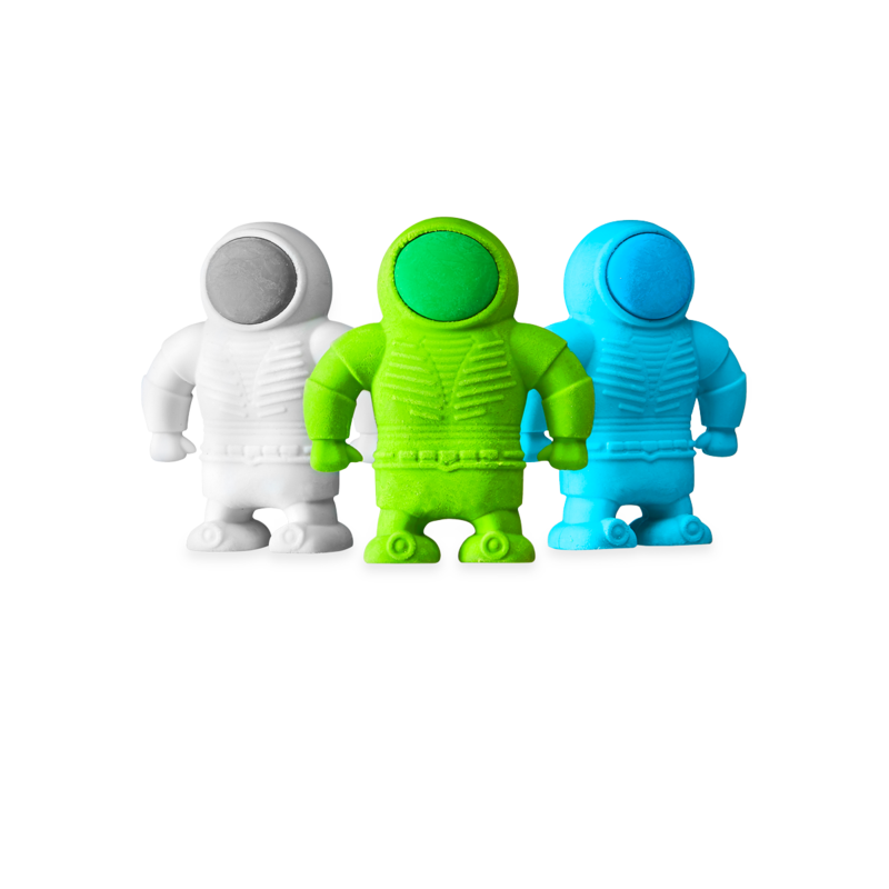 Astronaut Eraser Set