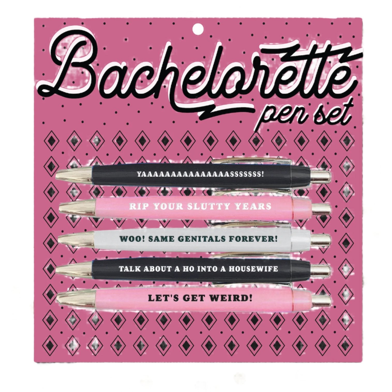 Bachelorette Pen Set