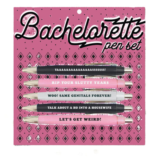 Bachelorette Pen Set