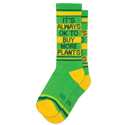 Gym Socks-Ok to Buy More Plants