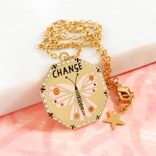 Change Necklace- Gold