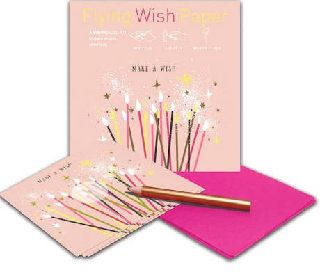 Flying Wish Paper- Make a Wish