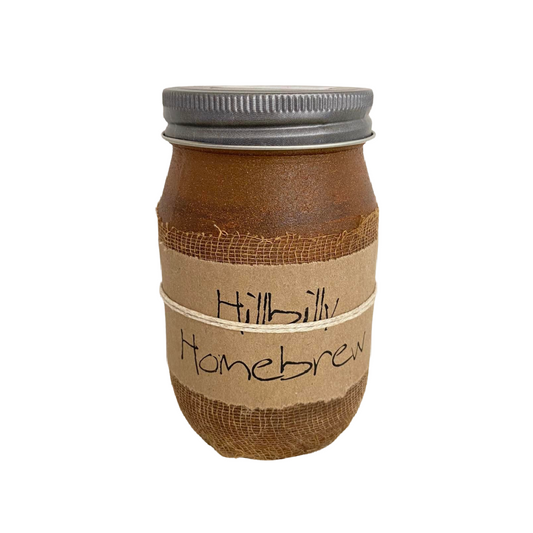 Black Crow Candle-Hillbilly Homebrew Large
