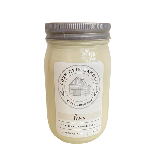 Corn Crib Candle- Lava
