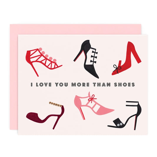 More Than Shoes Greeting Card