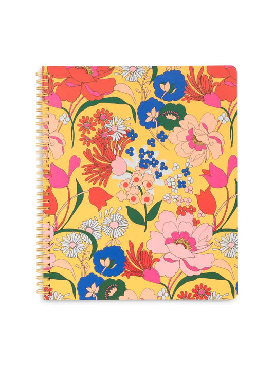 Rough Draft Large Notebook , Sunshine Super Bloom