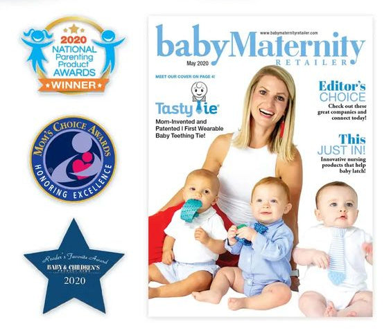 Tasty Tie Teether with Crinkle