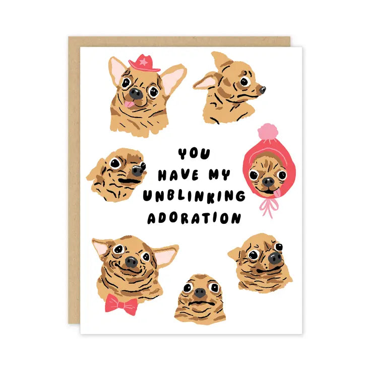 Unblinking Dog