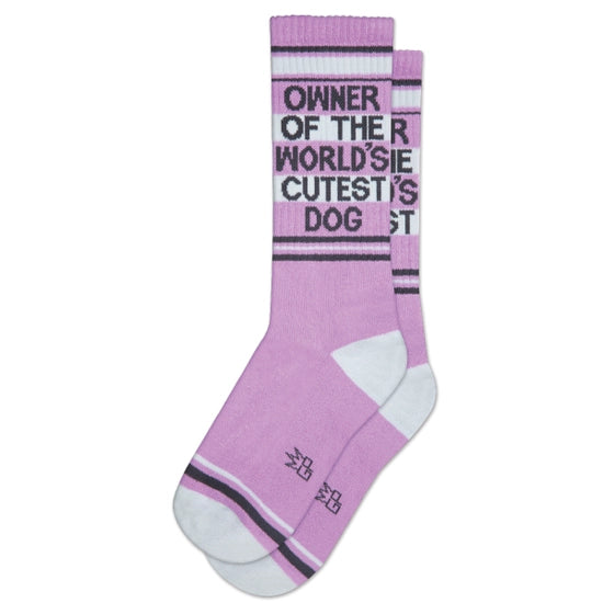 Gym Socks-Owner of the World's Cutest Dog