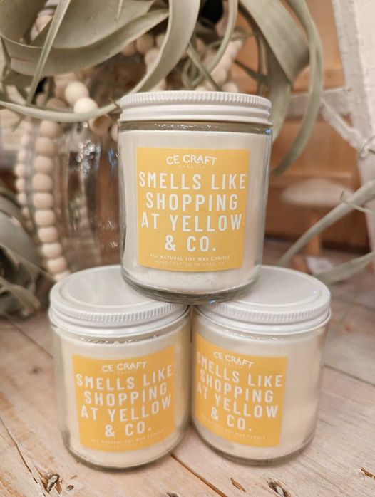 Smells Like Yellow and Co Candle