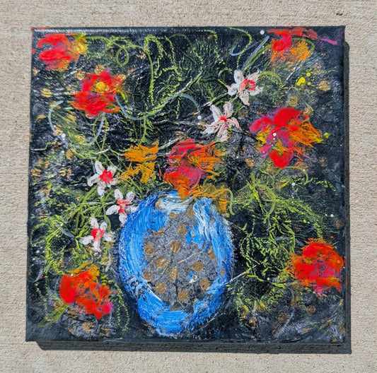 Midnight Bloom 1-Art by E.McD