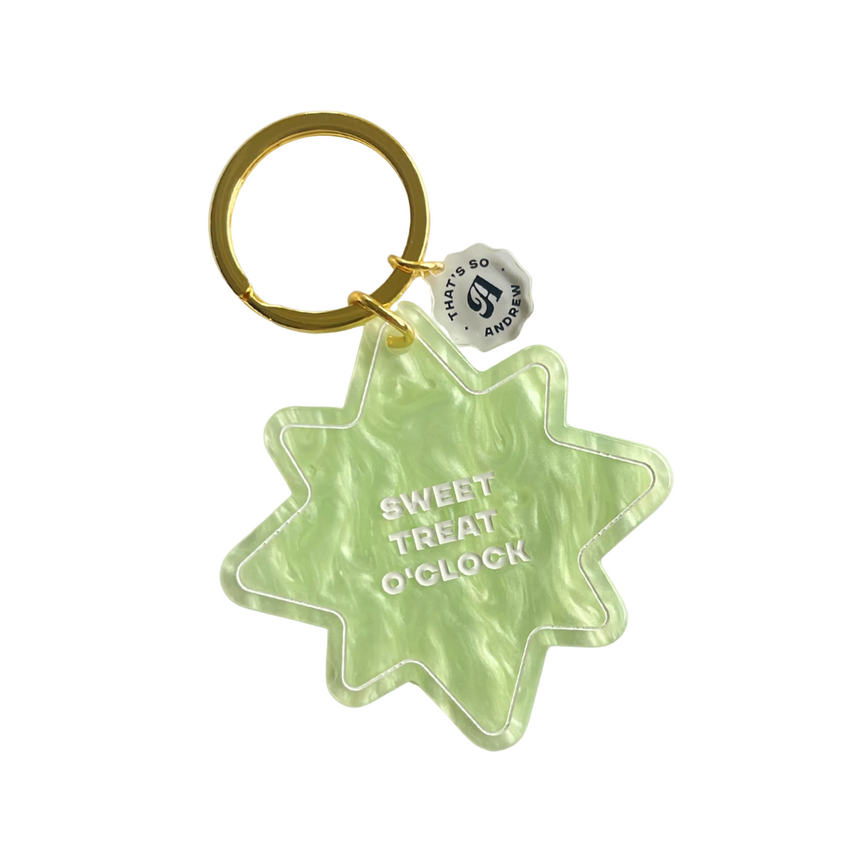 Funny Motel Keychain- Sweet Treat O'Clock
