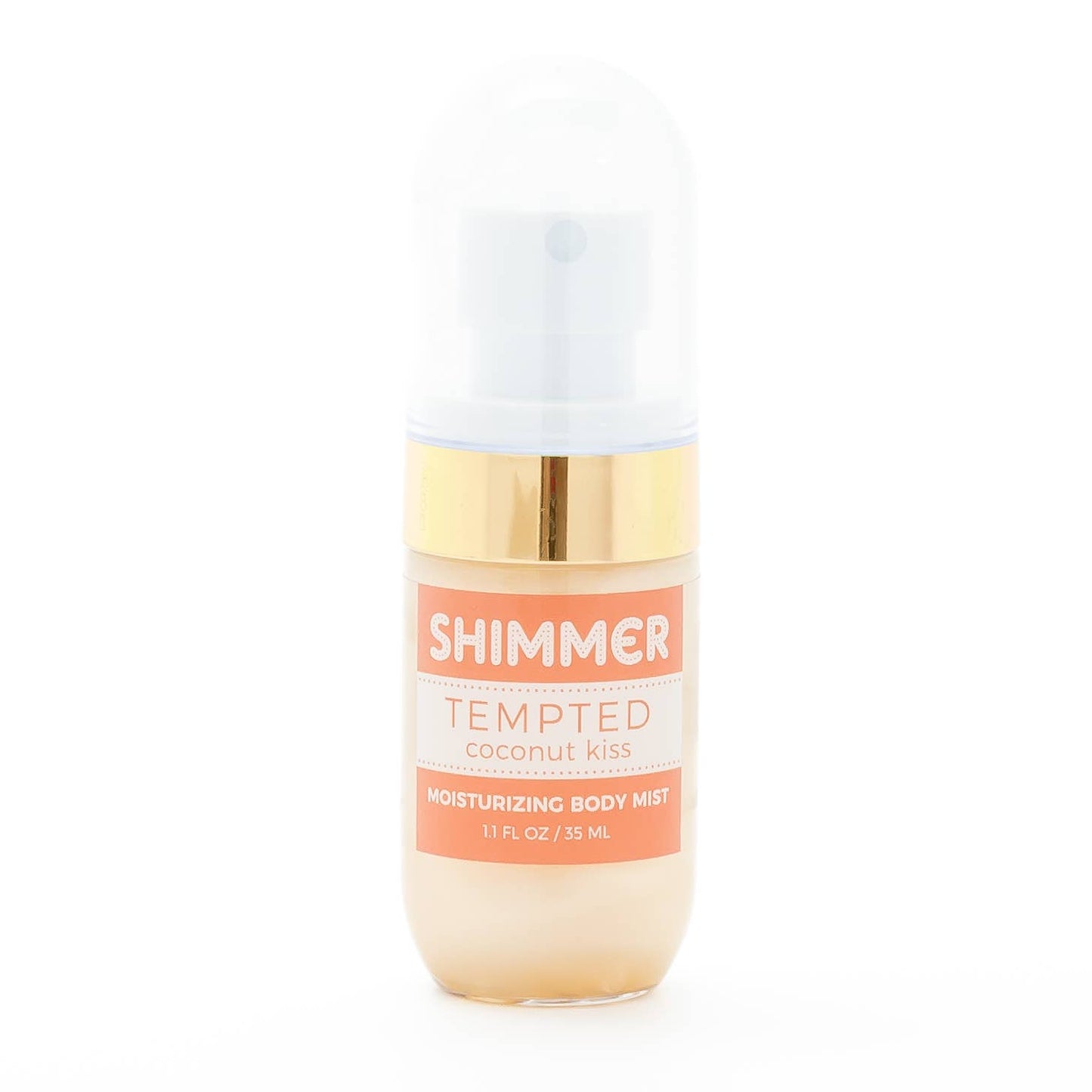 Tempted Coconut Kiss Shimmer Body Mist