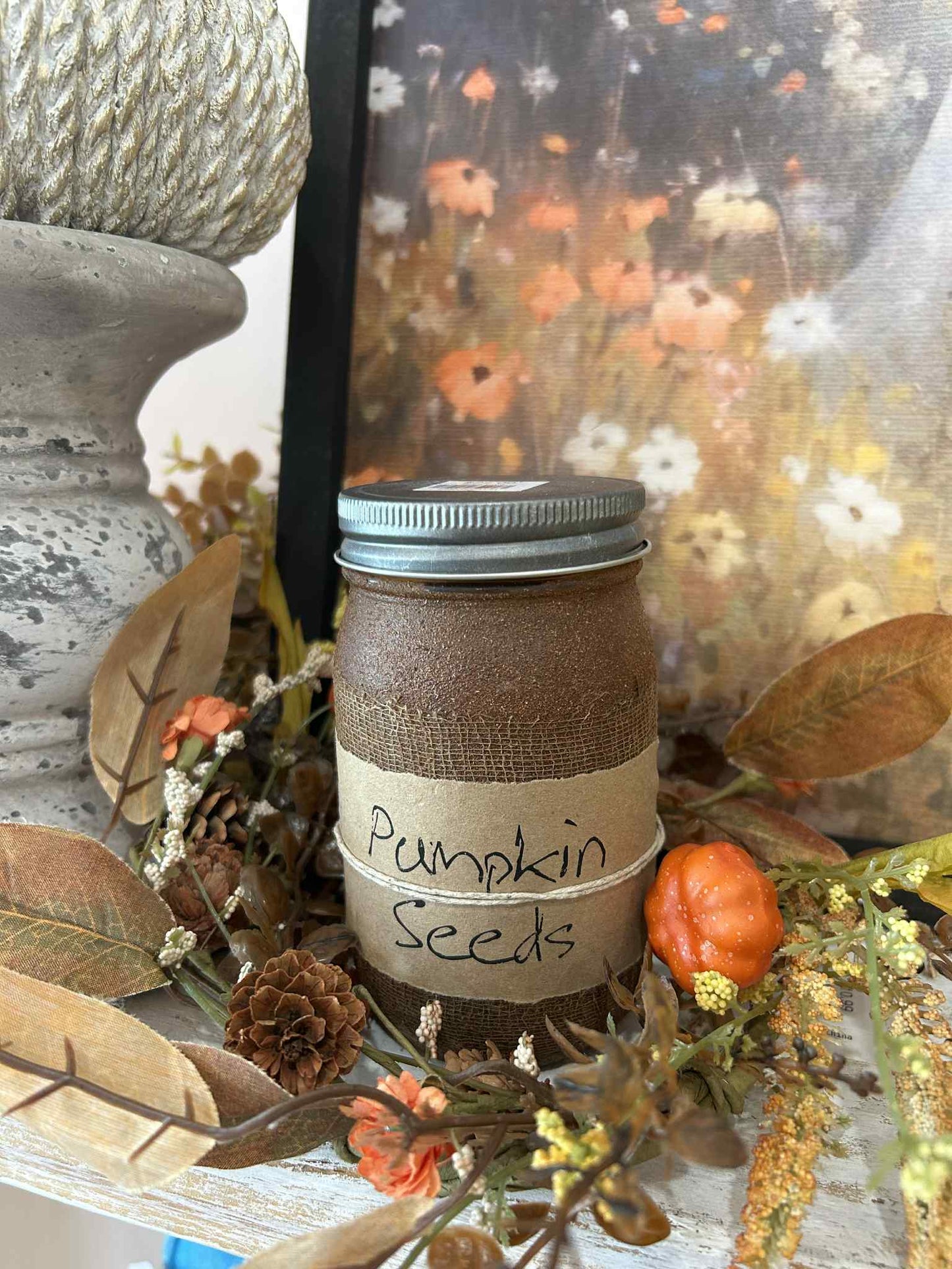 Pumpkin Harvest Candle Ring