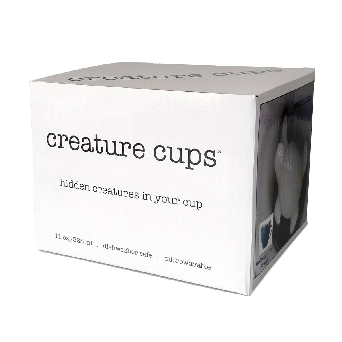 Squirrel | Ceramic Surprise Mug Gift (11 oz. Cobalt Blue)