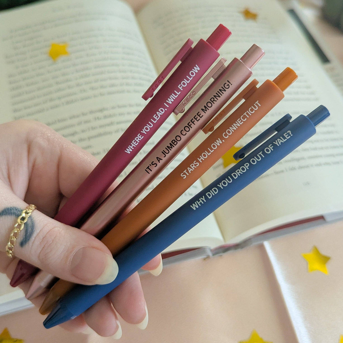 Gel Pen- Where You Lead I Will Follow