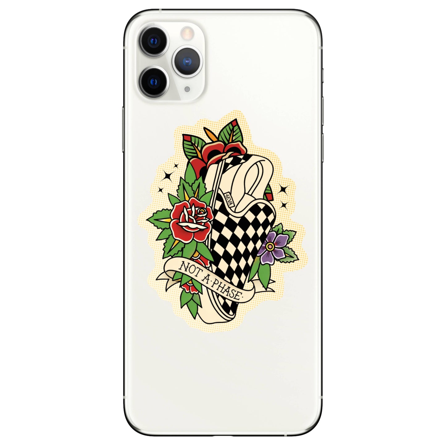 Not a Phase Vinyl Sticker