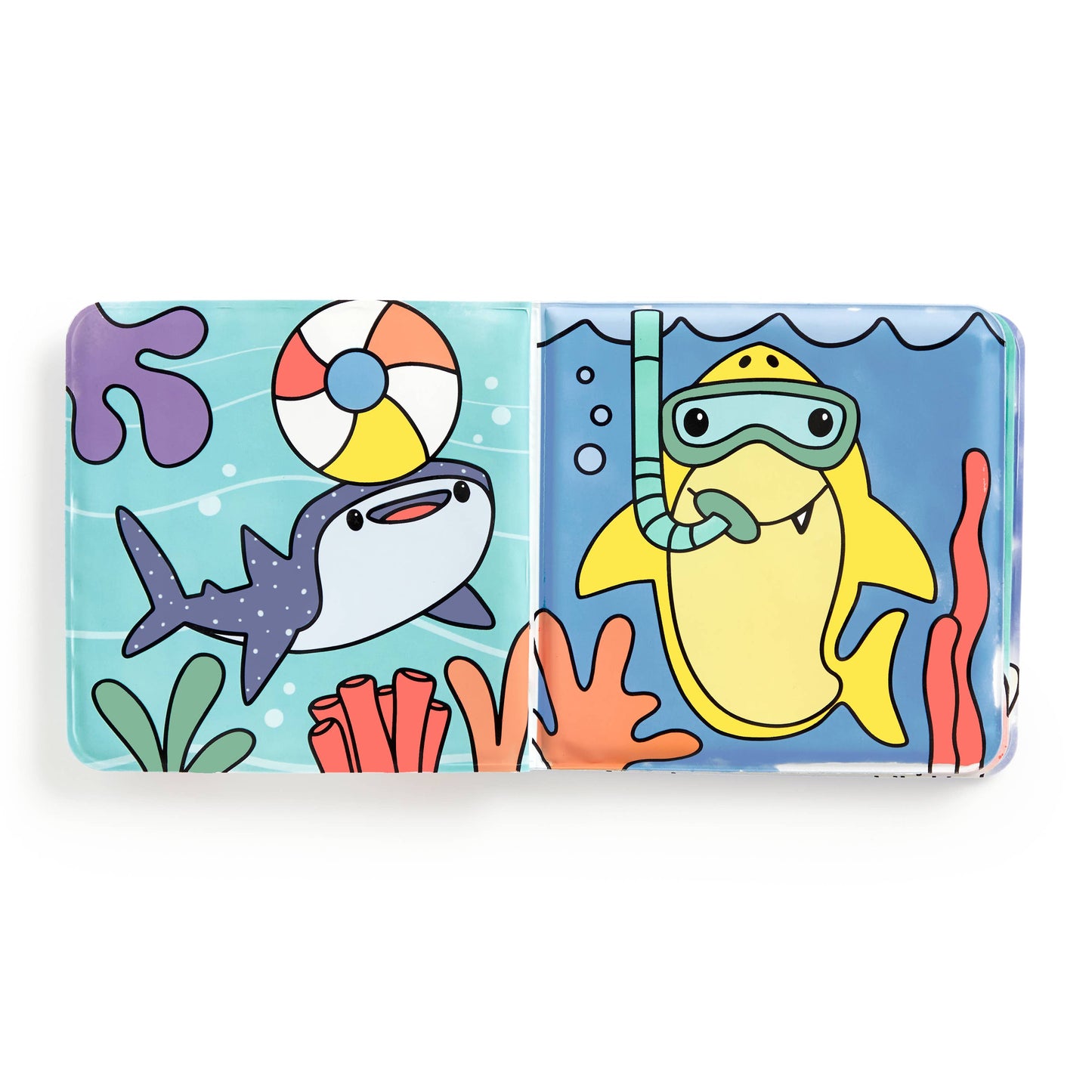 Shark Splash! Color Magic Bath Book