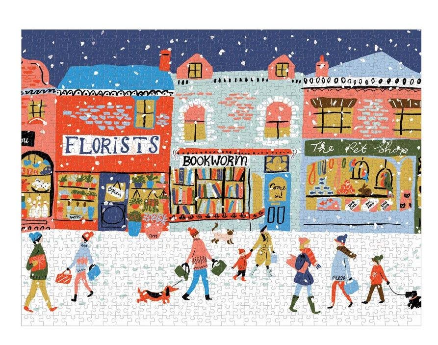 Main Street Village 1000 Piece Puzzle