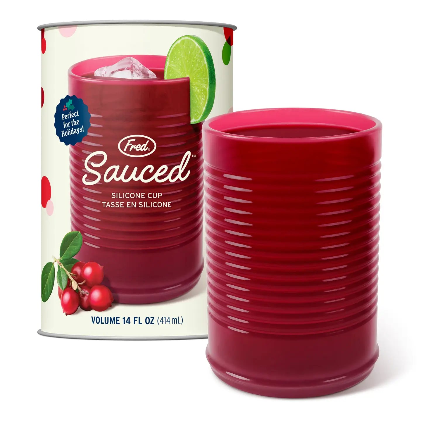 Sauced- Cranberry Sauce Silicone Cup