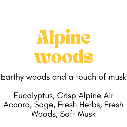 Alpine Woods Holiday Wax Melt | Winter Wax Melt