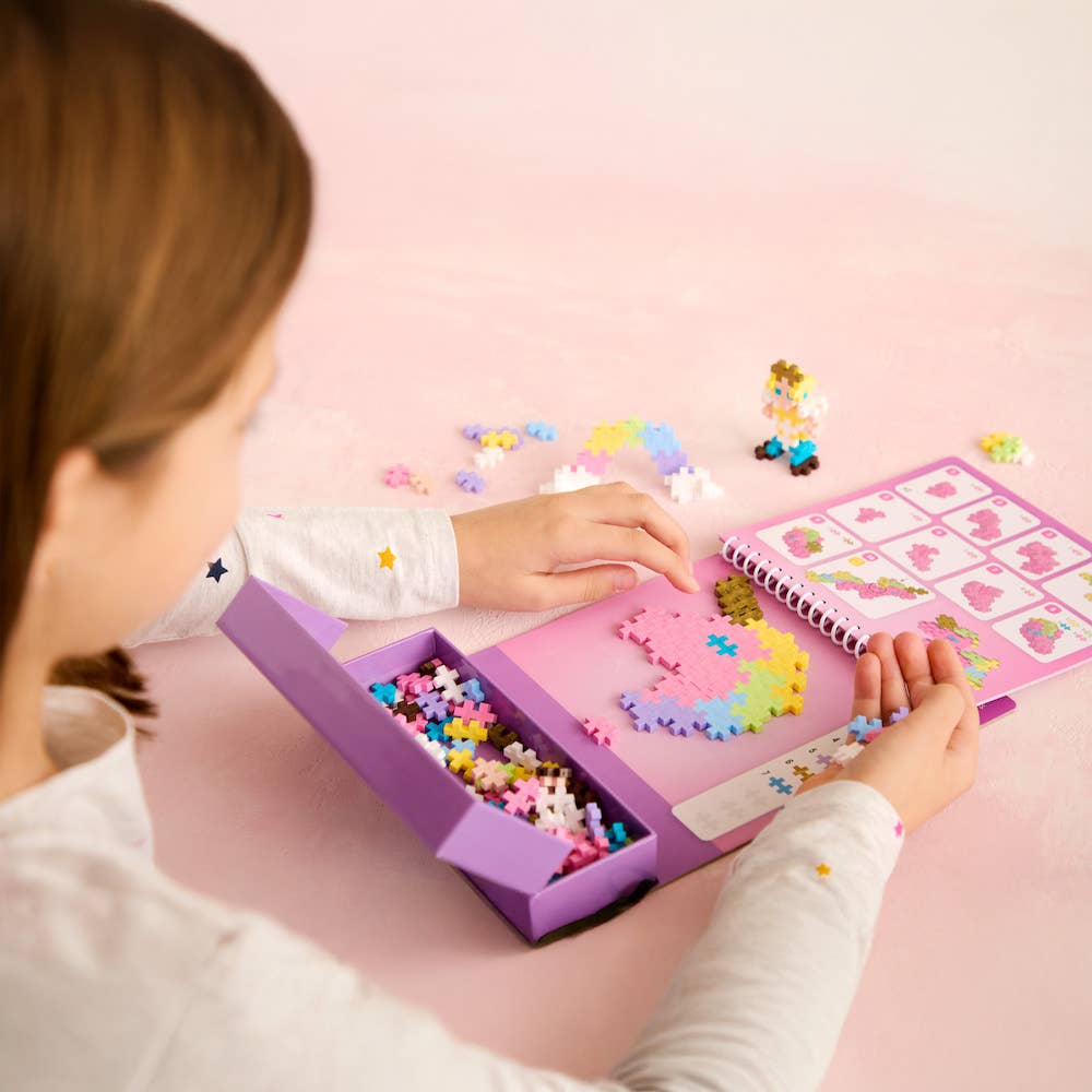 Plus Plus Puzzle By Number Activity Pad - Fairytale