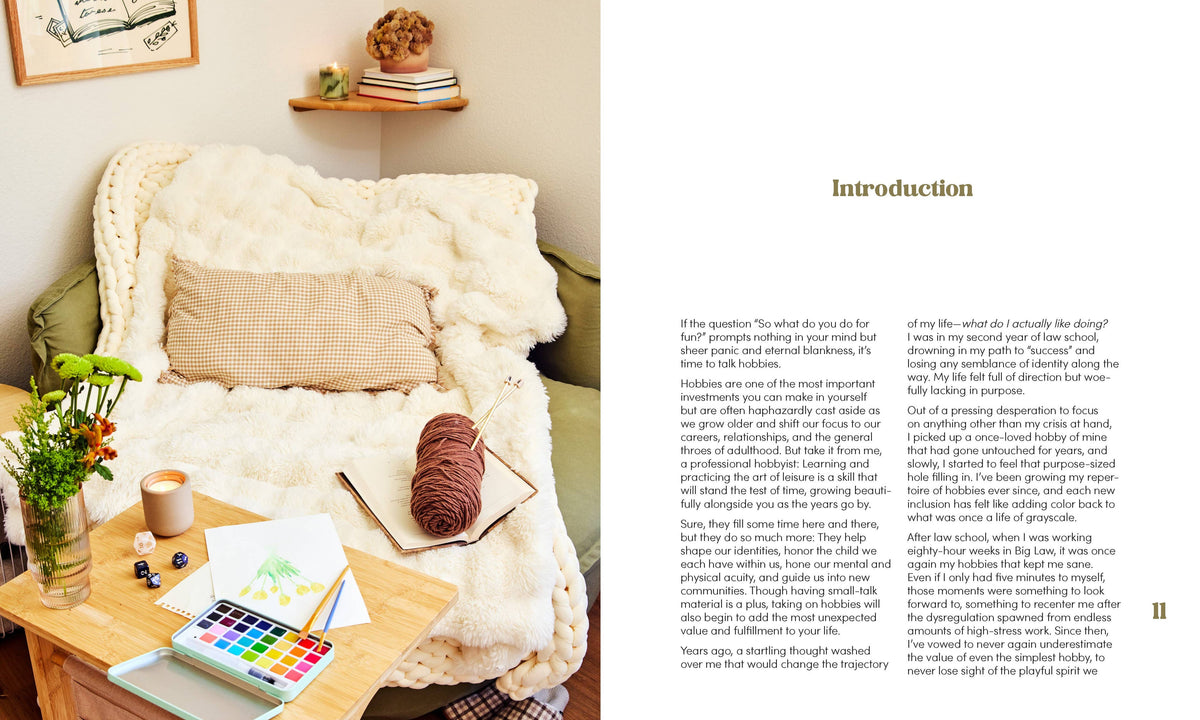 Cozy Hobbies Book