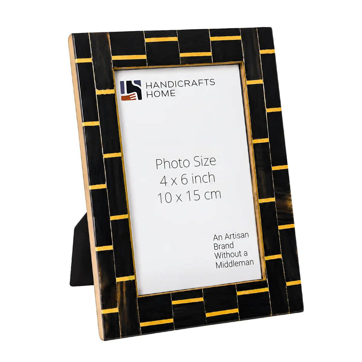 Picture Frames Classic Horn & Brass Inlay