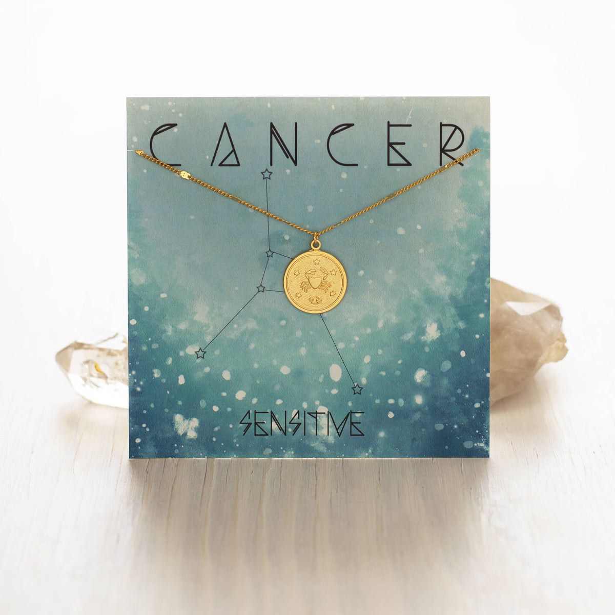 Zodiac Medallion Charm Necklace