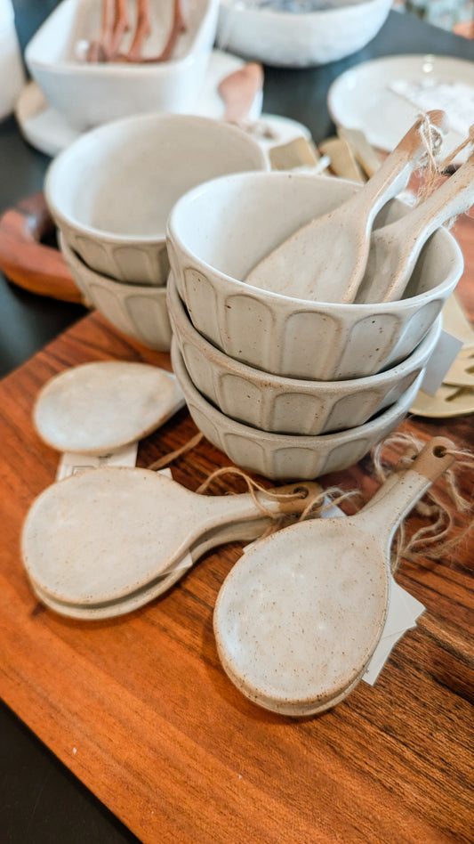 Mini Ceramic Spoon Tray