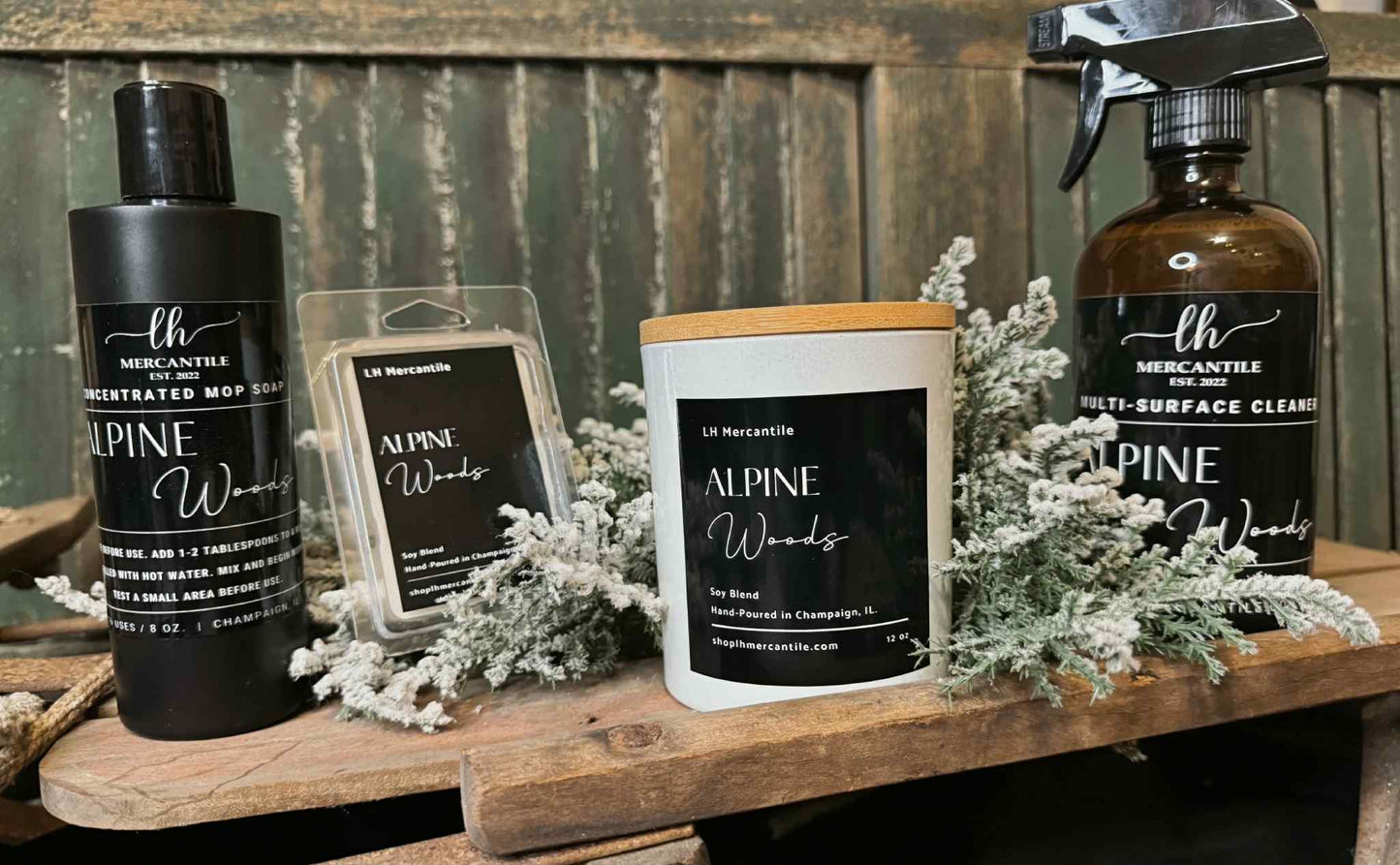Alpine Woods Holiday Wax Melt | Winter Wax Melt