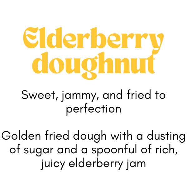 Elderberry Doughnut Car Jar Diffuser
