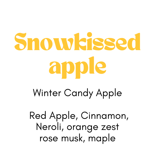 Snowkissed Apple Holiday Candle | Winter Candle