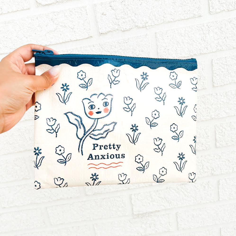 Zipper Pouch- Pretty Anxious