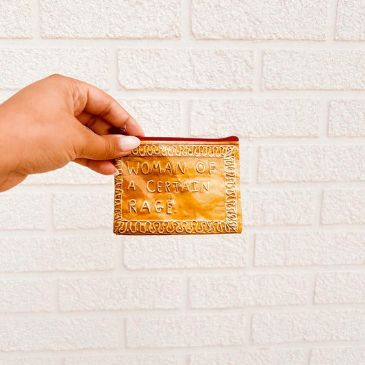 Coin Purse- Woman Certain Rage