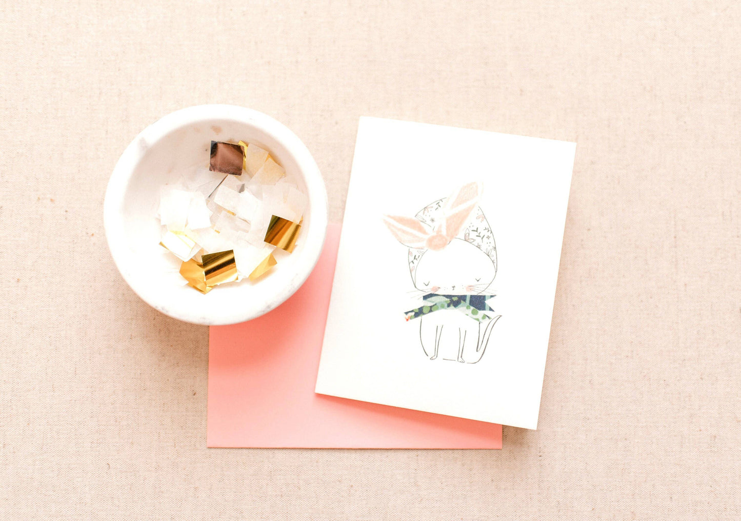 Single Cat/Kitty Notecard
