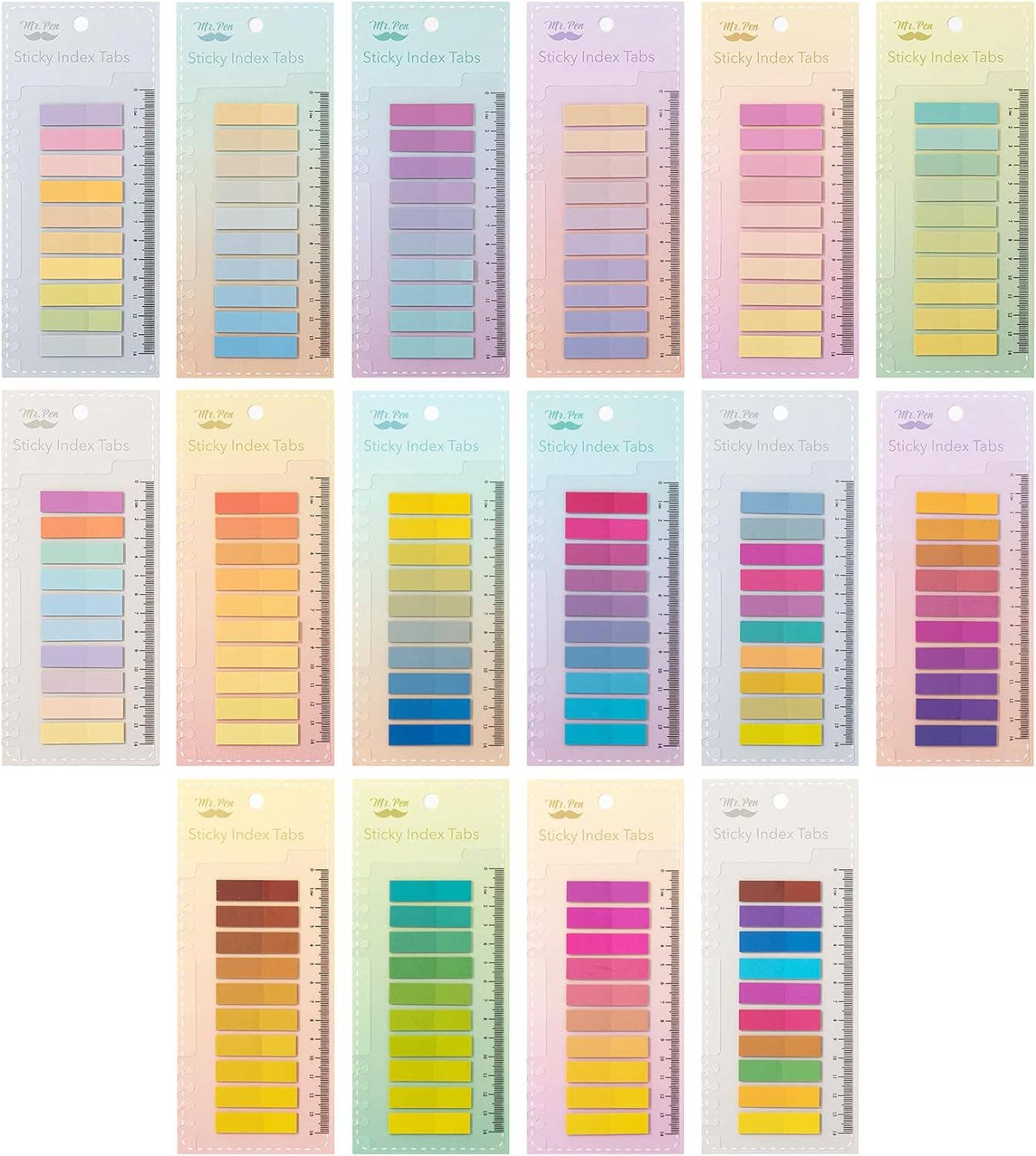 Sticky Tabs 3200 Count Transparent