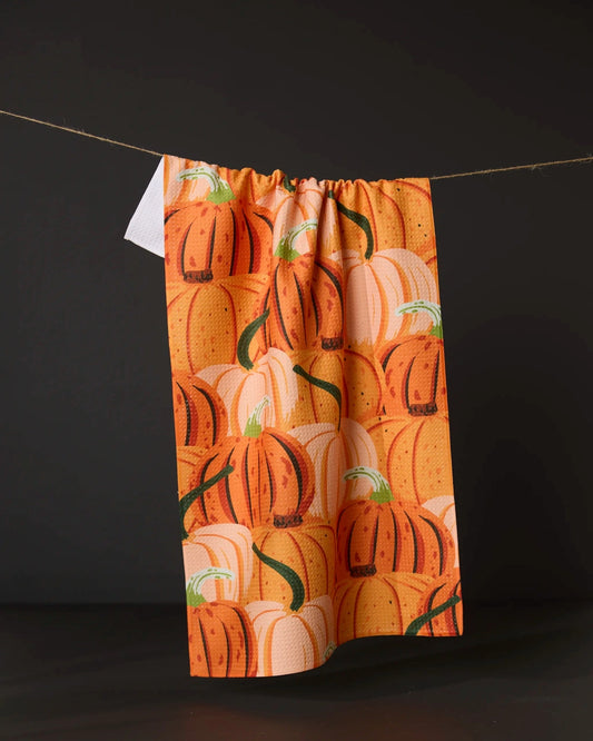 Geometry Tea Towel- Rows of Gourds