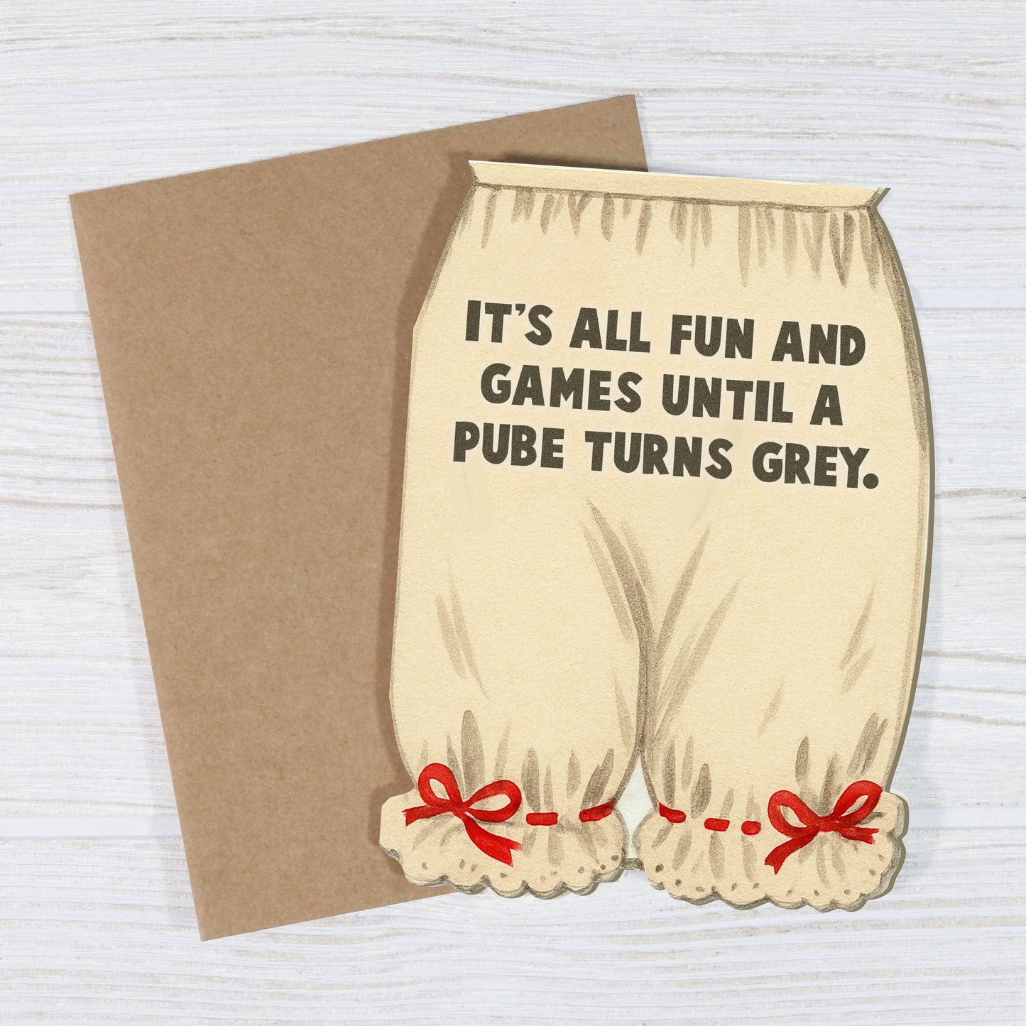 It’s All Fun and Games Until.. Birthday Card