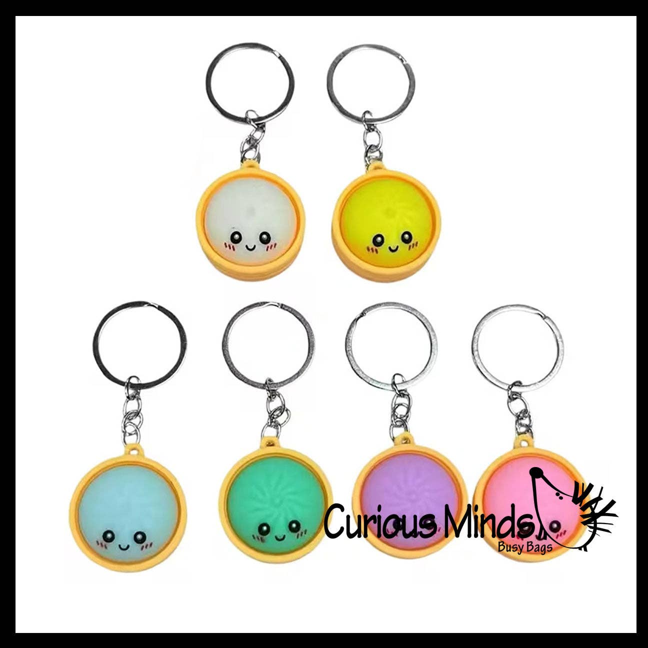 Dumpling Keychain