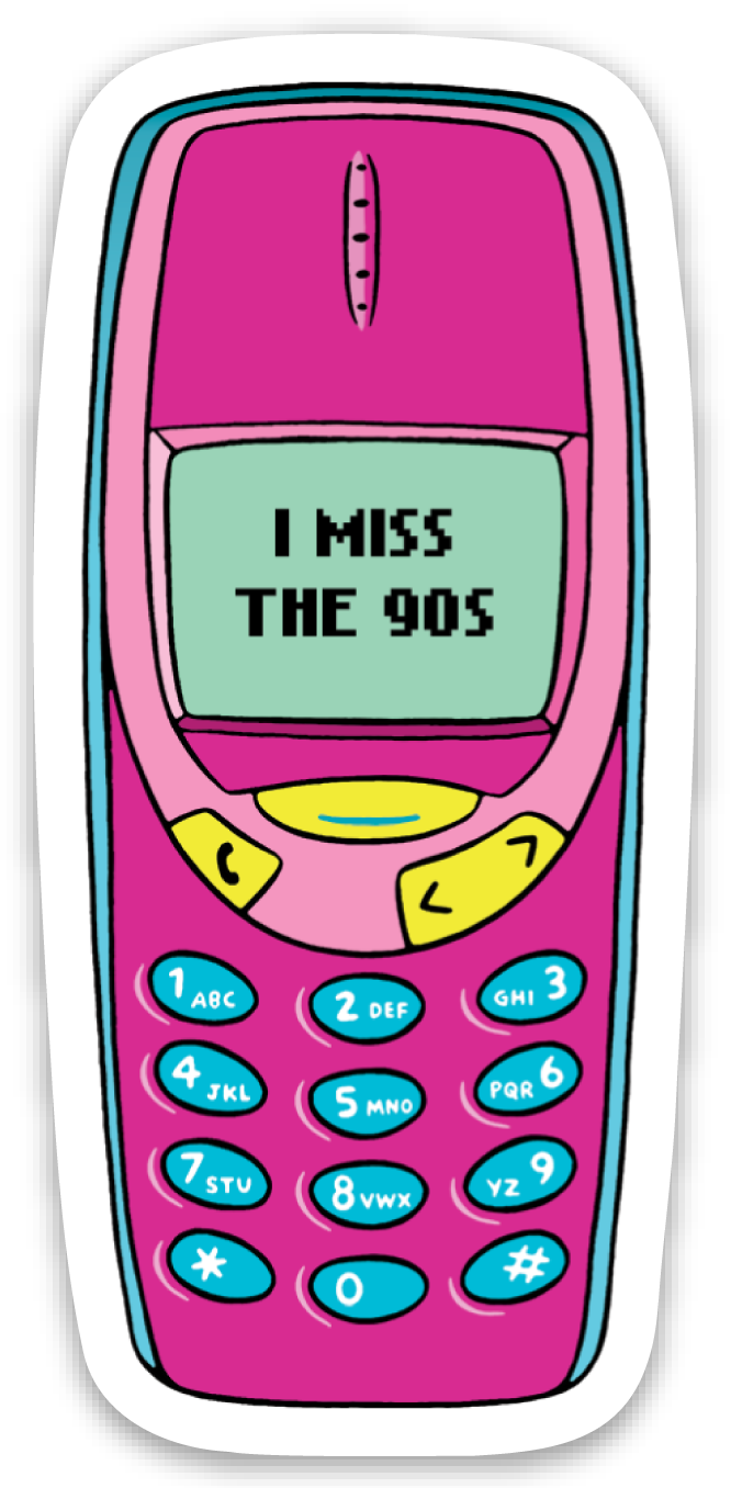 I Miss the 90's Sticker