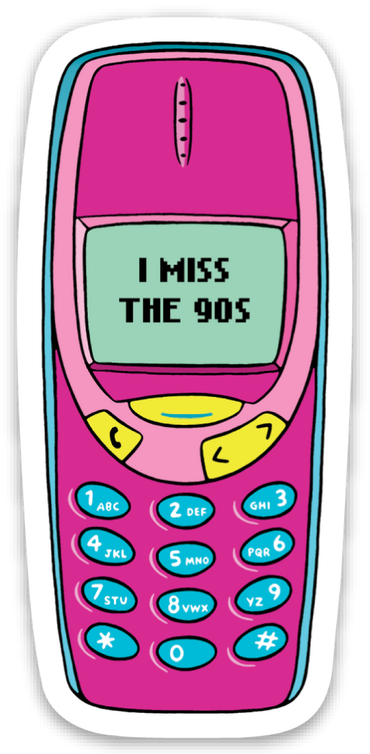 I Miss the 90's Sticker