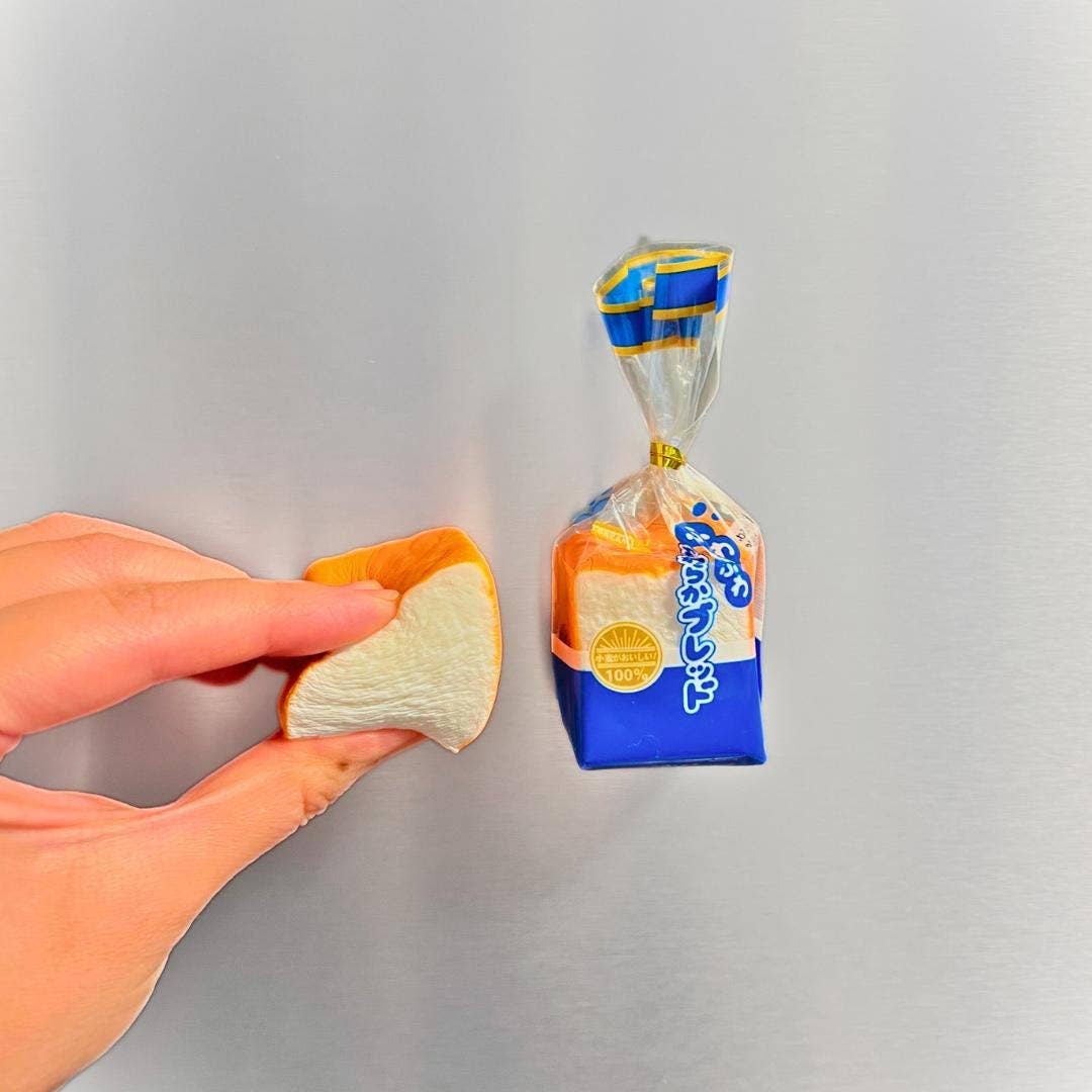 Magnet-Mini Bread Toast Squishy